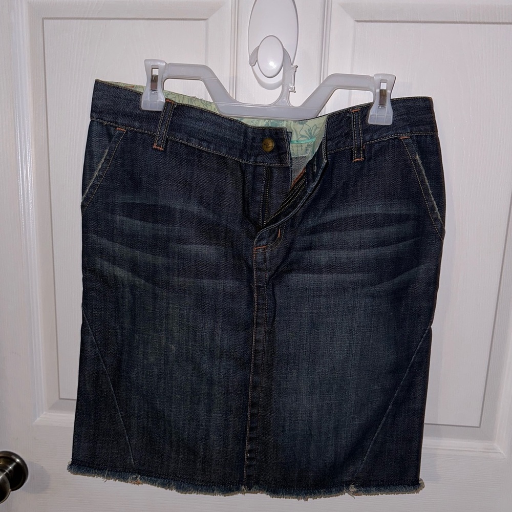 Roxy vintage 1970 denim skirt